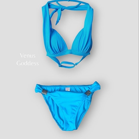 VENUS- Goddess Bikini Set in vivid blue - Picture 5 of 16